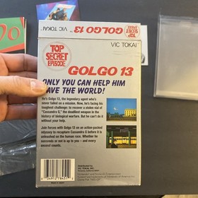 Golgo 13: Top Secret Episode (Nintendo Entertainment System NES) COMPLETE w/ Box