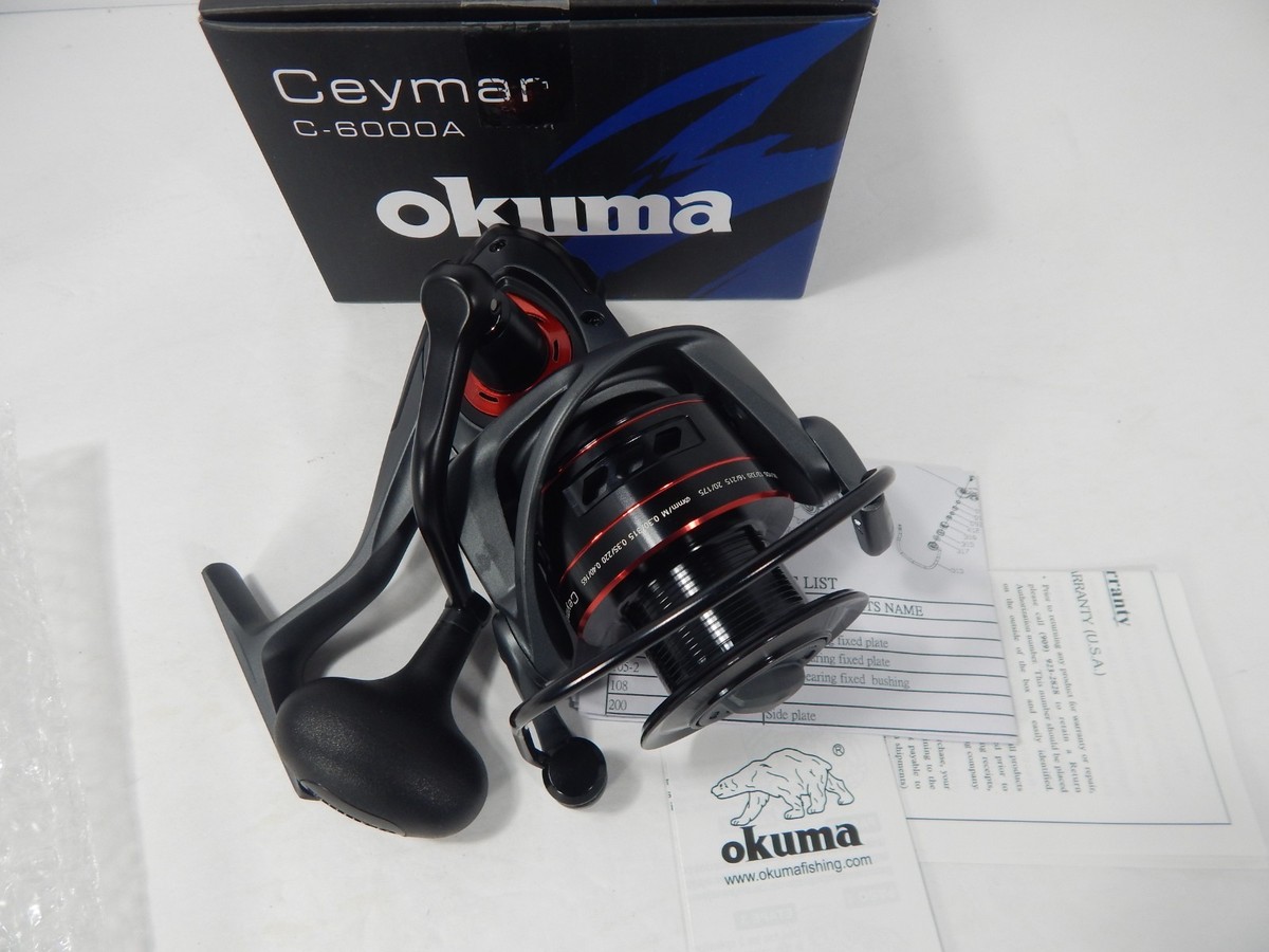 OKUMA CEYMAR C-6000A Spinning Reel 4.5:1 | eBay