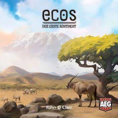 Ecos - Der erste Kontinent, Strategiespiel mit tollem Material, deutsch, AEG