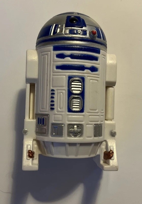 Vintage Star Wars 3" R2-D2 1996 Applause Taco Bell Toy Figure Lucasfilms Mini