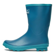 Peter Storm Women’s Waterproof Trim Wellies Short with Grippy Outsole