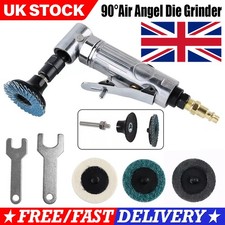 90° 1/4" Air Die Right Angel Grinder Polisher Powered Sander Grinding Tools Kits