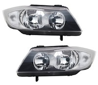 Scheinwerfer Set FüR 3Er Bmw E90 E91 2005-2008 Halogen H7 Streuscheibe