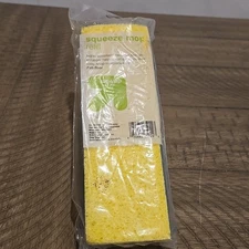 UP and UP Squeeze Mop Sponge Refill up & up 153 Yellow SEALED
