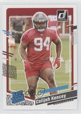 2023 Panini Donruss Rated Rookie Calijah Kancey #393 15at