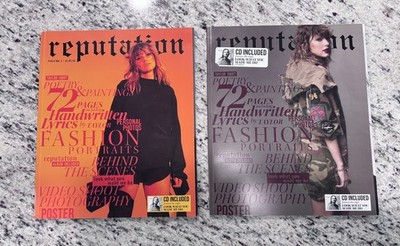 Limited Edition Taylor Swift Reputation Magazine set of 2 Target Exclusive