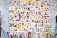 81 Vtg 1980s-2000s Children's Sewing Patterns Baby/Toddler/Child HUGE LOT 