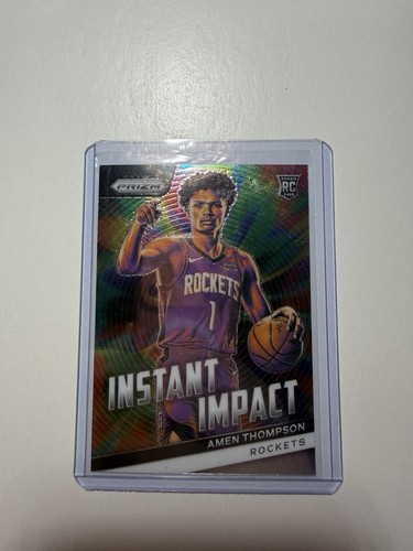 Amen Thompson [Silver] #18 2023 Panini Prizm Instant Impact card