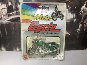 Vintage Die Cast Metal Motorcycle UDC 1/26 McCrory Hong Kong #1268 Norton