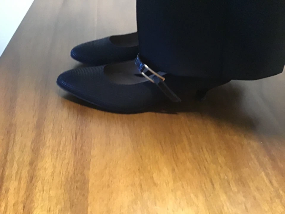 Beautifeel black ladies pumps trendy shoes sz US 8-8.5 39 EU - Image 3 of 4