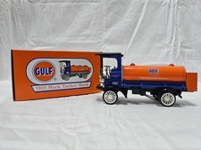 Ertl 1910 Gulf Mack Manhattan Tanker Model Coin Bank Die Cast Bank Model