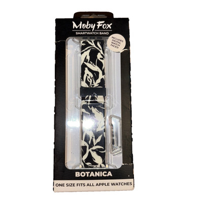 NEW Moby Fox Silicone Apple Watch Band Strap - Botanica - All Models