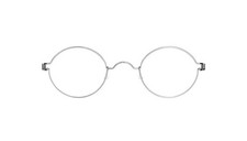 Lindberg AIR TITANIUM RIM CORONA TW P10 SILVER 42mm Eyeglass Frames