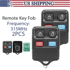 Replacement For 1995-2006 Mercury Grand Marquis Remote Car Keyless Key Fob Pair