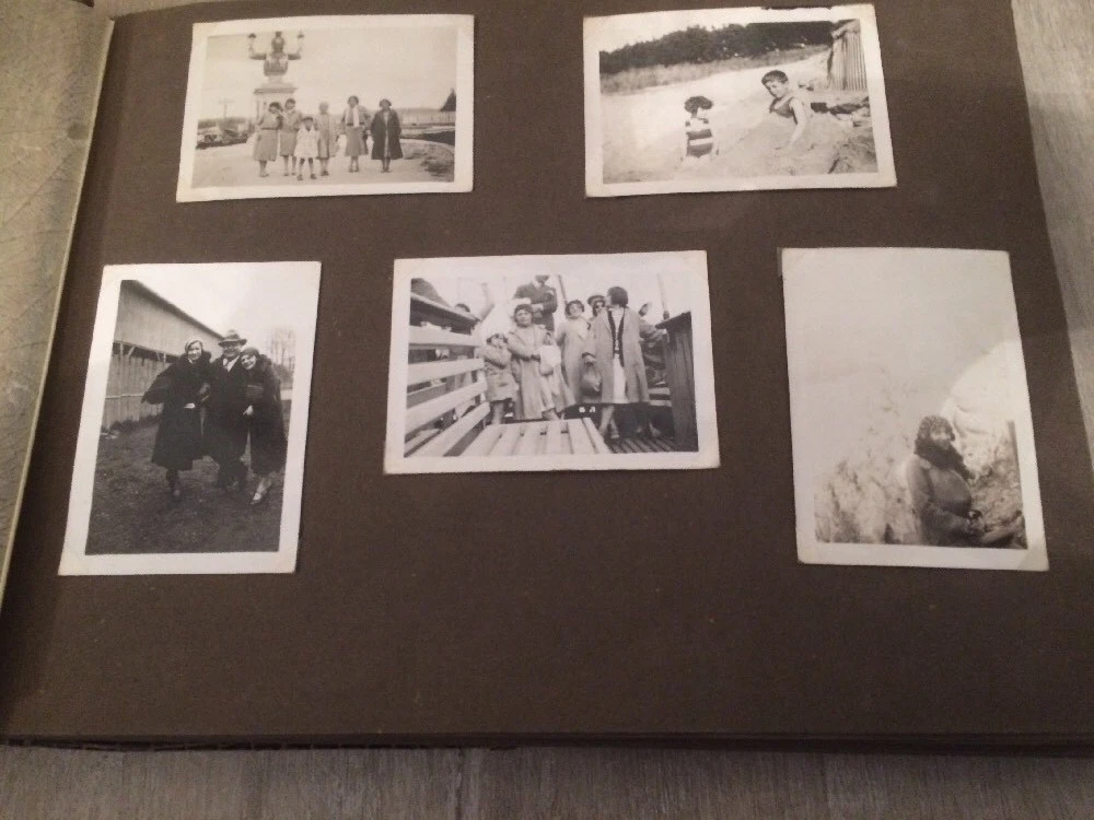 Lot 35 Anciennes Photo Famille Vacances Annee 30/40 Vintage Retro Family