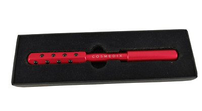 Cosmedix Facial Massage Roller Red in Original Box #17399