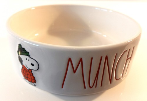 Snoopy Woodstock Peanuts 2 tlg Set Schale Schalen Napf RAE DUNN Keramik NEU USA - Bild 14 von 24