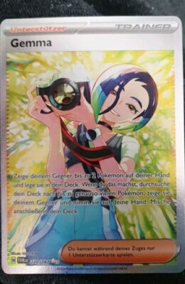 Pokemon Karte Gemma 220/167 deutsch