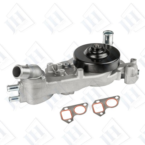 Engine Water Pump with Thermostat for 09-17 Chevrolet Camaro Caprice Corvette SS - Picture 2 of 16