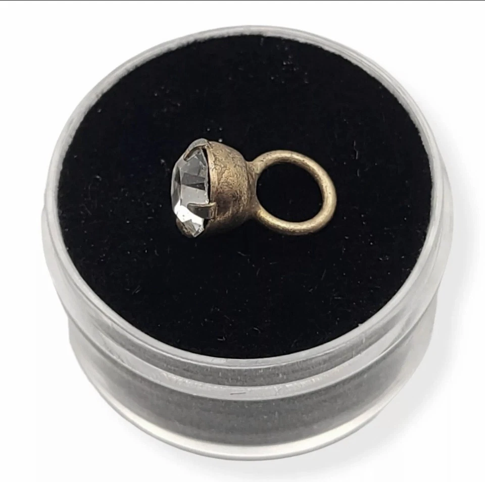 Винтажное оригинальное кольцо со стразами кукла Madame Alexander Cissy ювелирные изделия Miss Revlon - Изображение 3 из 4