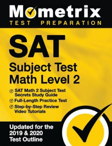 SAT Subject Test Math Level 2 - SAT Math 2 Subject Test Secrets Study ...