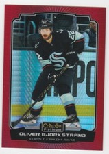 HOCKEY NHL 22/23 OPCP OLIVER BJORKSTRAND  RED PRISM 170/199  #107