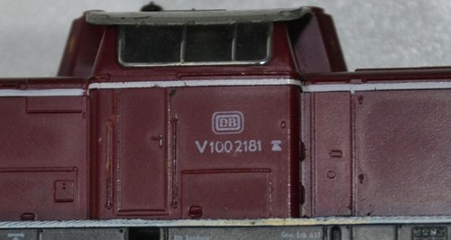 Fleischmann H0, 1382 Diesellok V1002181 DB, verm. sechziger Jahre - Picture 11 of 12