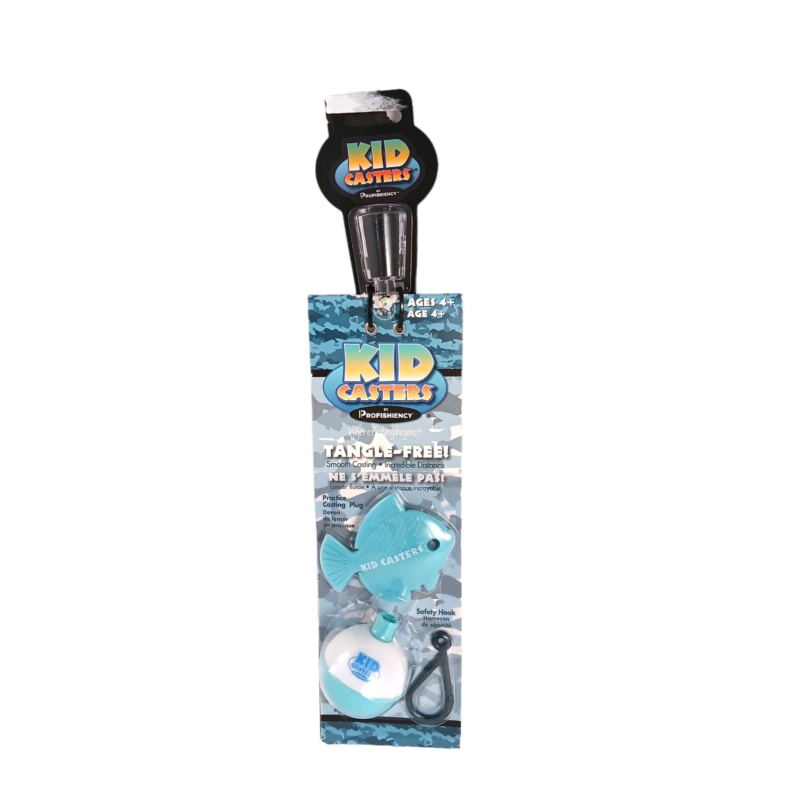 🎣 Kid Casters Blue Tangle Free Combo Fishing Bobber Practice Casting