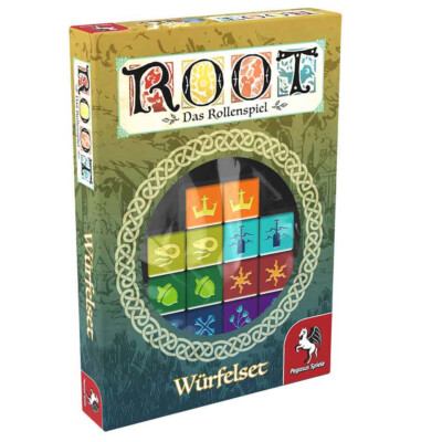 Root   Das Rollenspiel: Würfelset (deutsch)
