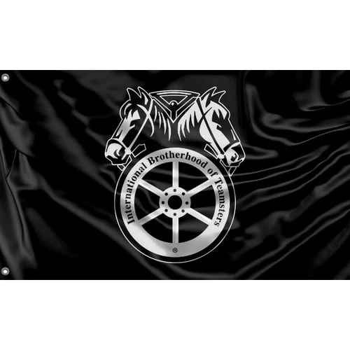 Teamsters Flag III Unique Design, 3x5 Ft / 90x150 cm size, EU Made - product listing photo