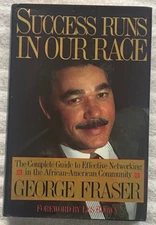 SUCCESS RUNS IN OUR RACE George C. Fraser HC/DJ '941stEd SIGNED & INSCRIBED!!!