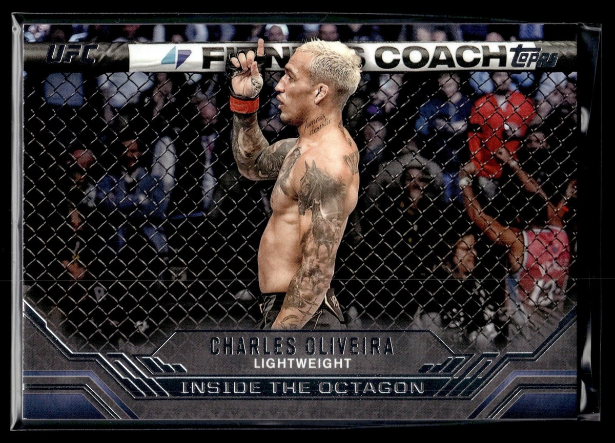 Charles Oliveira 2024 Topps Knockout UFC Inside the Octagon Card
