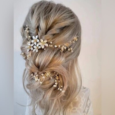 Bridal hair vine hairpin,bridal hairpin, bridal??? | eBay display picture 3