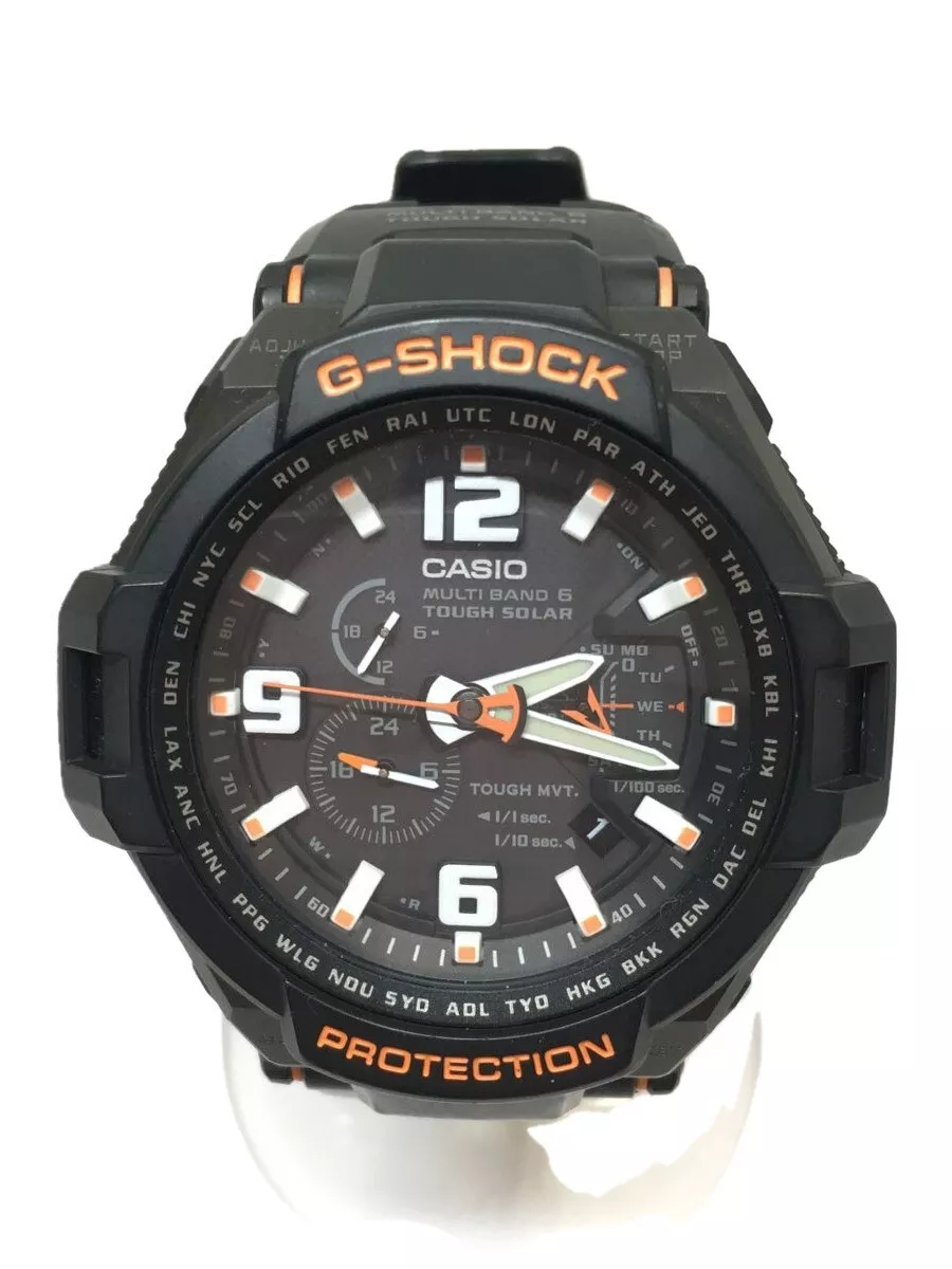 Casio G-Shock GW-4000-1AJF GRAVITYMASTER Black Solar-Powered Watch Near Mint