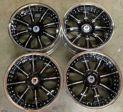 ASANTI Wheels / Rims 20 inch 6X139 +35 GLOSS BLACK CHROME LIP | eBay