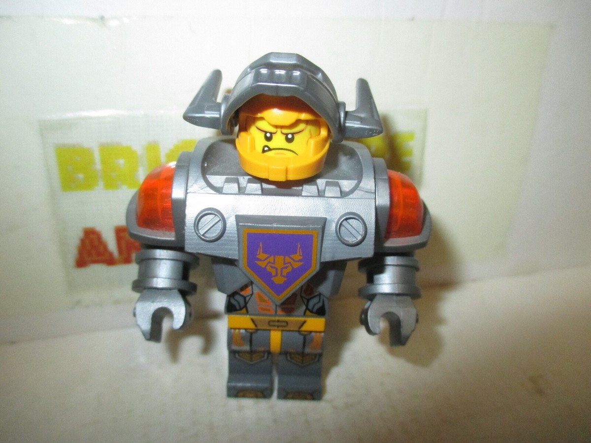 Lego Minifigures Nexo Knights Axl Flat Silver Torso nex007