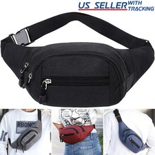 Quick Release Fanny Pack Waist Bag Shoulder Hip Belt Bum Sport Travel Waterproof