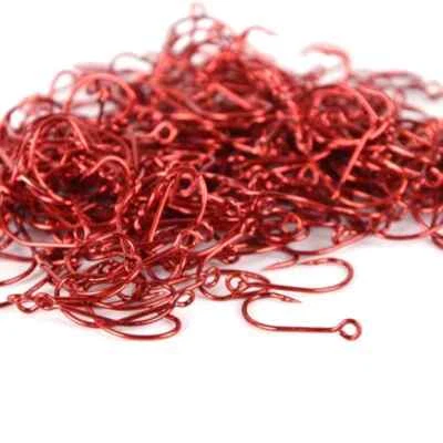 TROUT AREA BAIT'S Spoonhaken 12 Stück Trout Spoon Haken, Rot, Forellenhaken, Angelhaken, Area