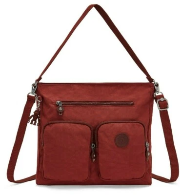 Kipling TASMO Medium Shoulder Bag - Dusty Carmine RRP £87