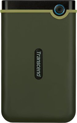 Transcend Portable HDD 2TB [PS5/PS4 manufacturer operation confirmed] Shock
