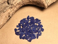 Genuine Atlantic Ocean Sea Glass 50 Blue Pieces 71 HTF