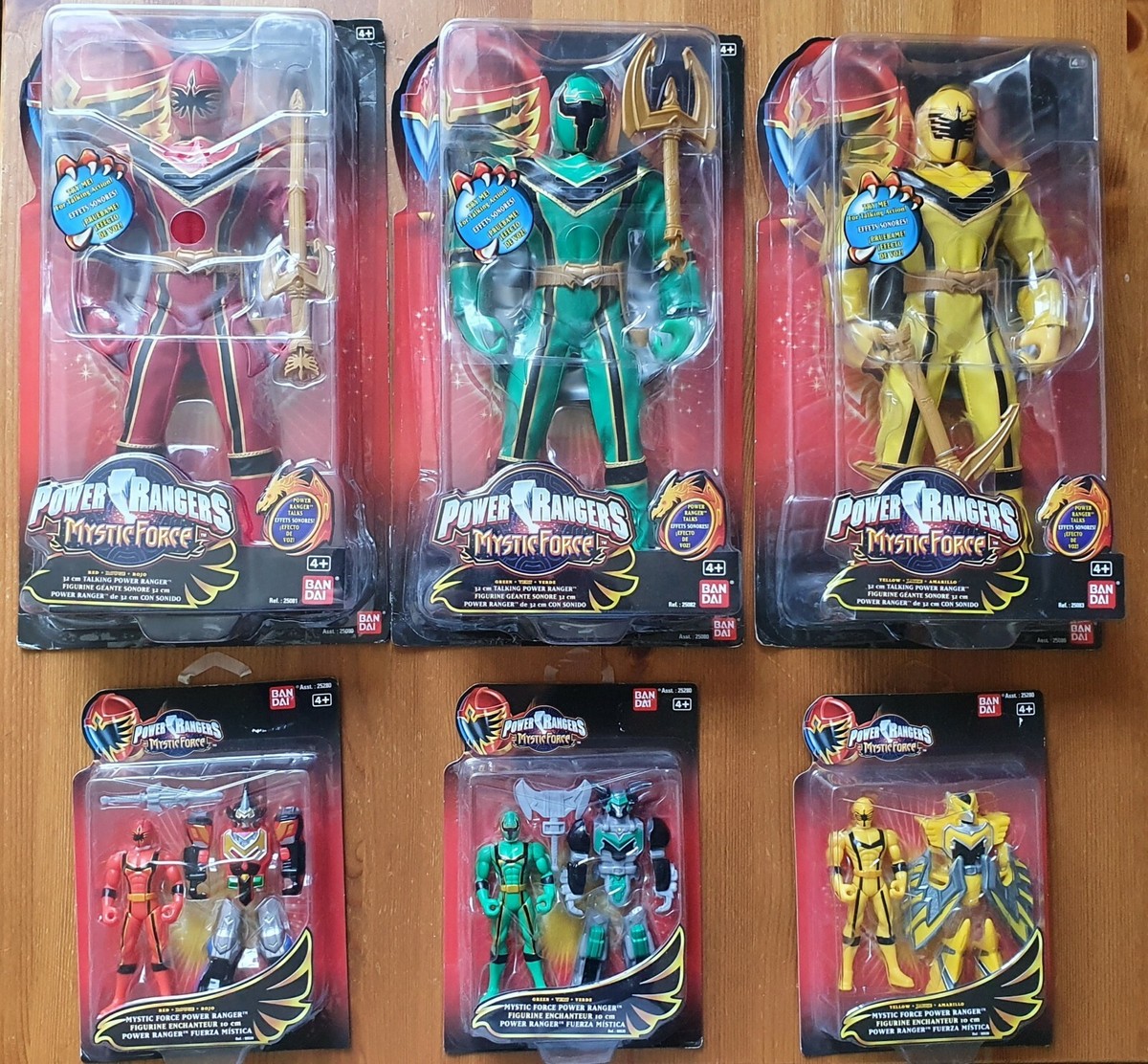 Power Rangers Mystic Force 12 Inch Figures + Minature figures