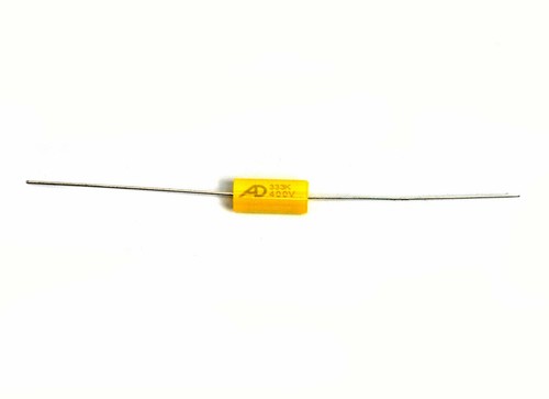 100pc MPT Audio Capacitor 0.033uF 333 K 400V ±10% Axial Non-inductive AID Taiwan - Picture 2 of 4
