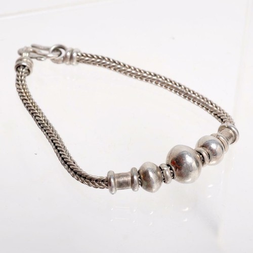 Sterling Silber 925 Seil Kette Armband