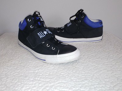converse black and blue
