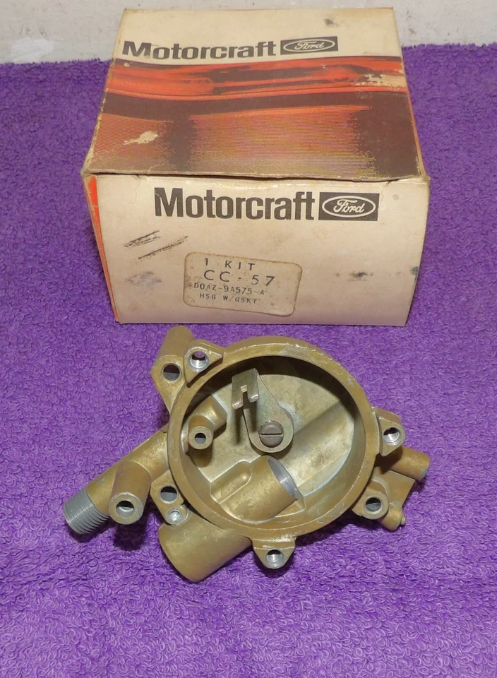 Bronco 302 Galaxie LTD 390 429 1968 Mustang NOS 2V carburador carcasa obturadora Foto 4 de 4