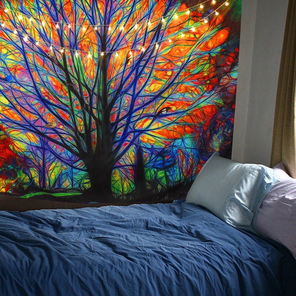 Modern Tapestry Colorful Creative Digital Printing Tapestry Wall