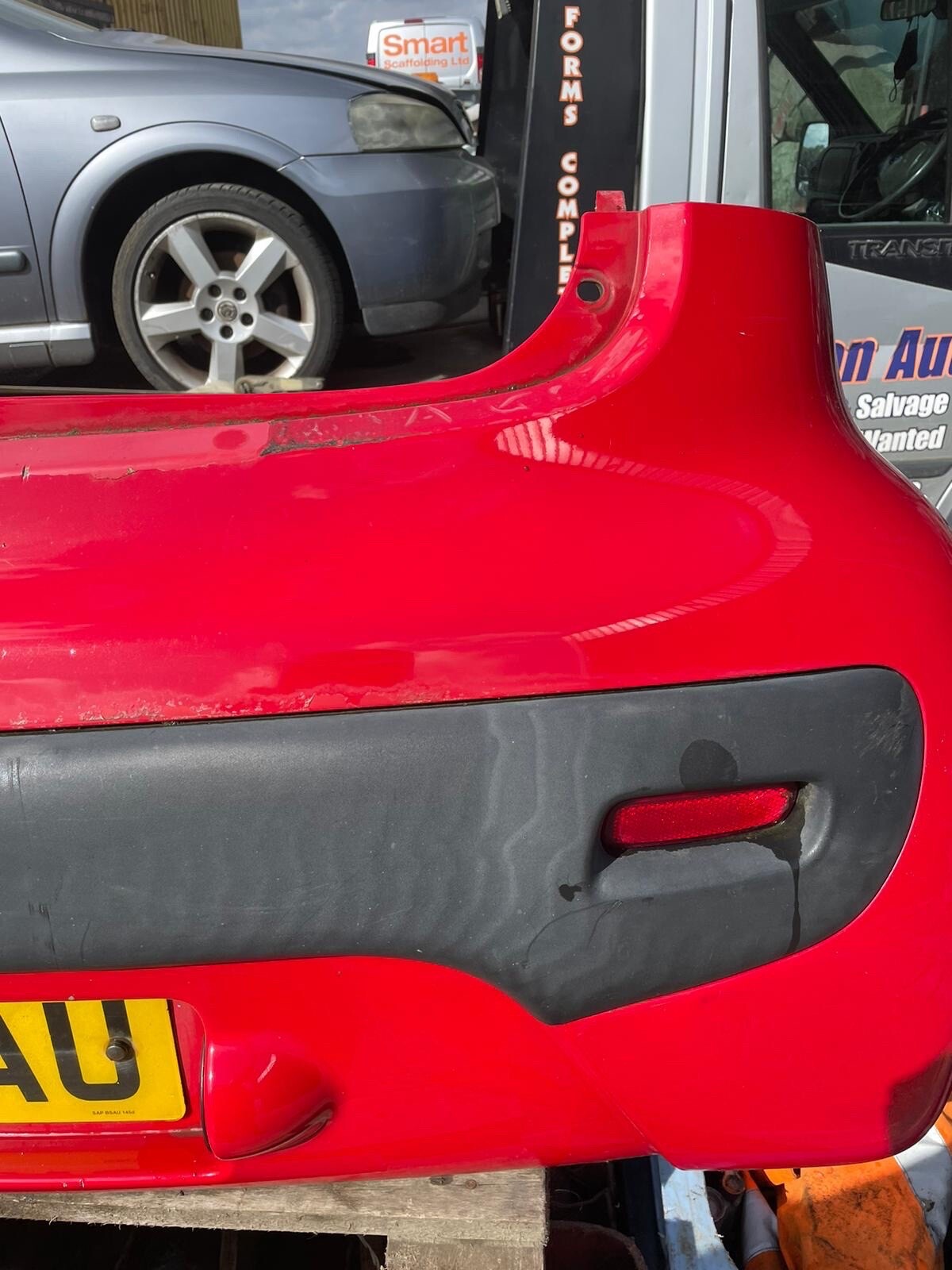 2007 Peugeot 107 MK1 Rear Bumper Complete Red Paint Code KJH eBay