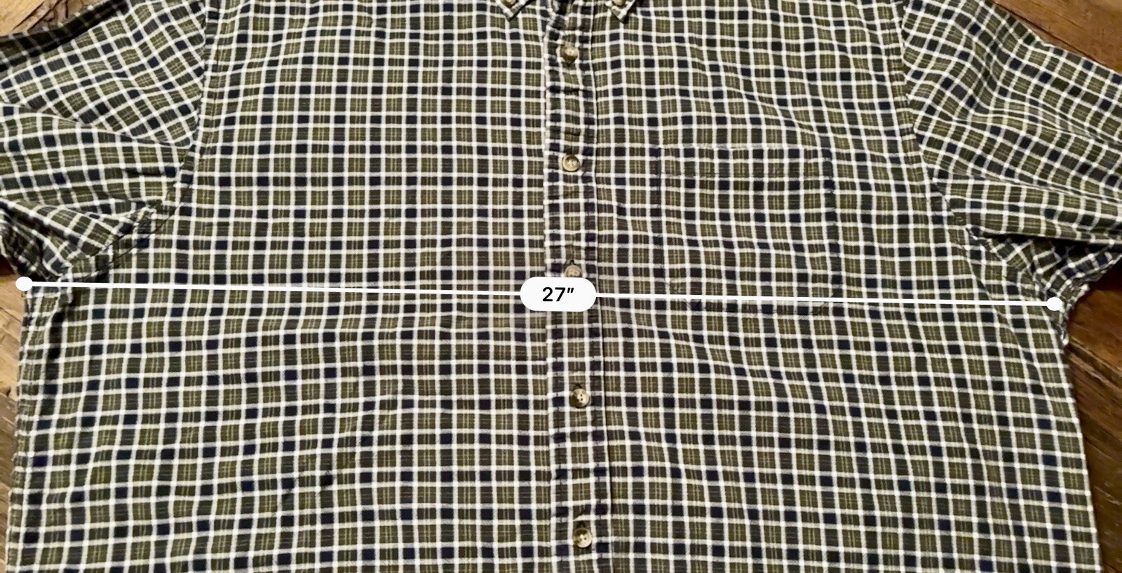 Pendleton Varsity Button Up Shirt Green/Blue/Whit… - image 5
