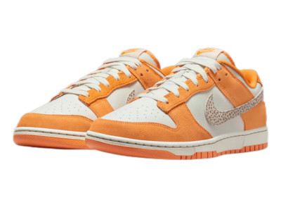Nike Dunk Low Safari Swoosh Kumquat 2022 Shoe  DR0156-800